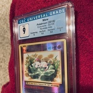 CGC 9 Mew reverse holo | 2016 | mint | Pokémon card